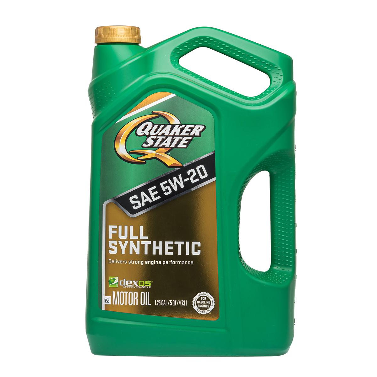 Мастило моторне Quaker State Ultimate Durability Full Synthetic 5W-20 4,73 л (550046189)