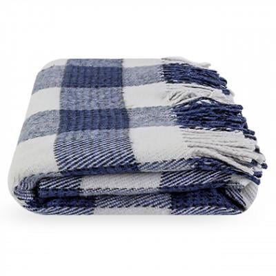 Плед Вероника Синий 140x200 см - фото 1 Плед Вероника Синий 140x200 см - фото 1