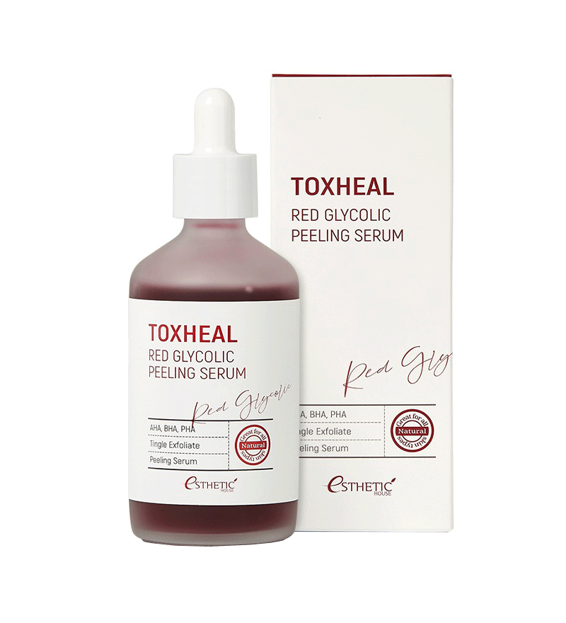 Пилинг-сыворотка Esthetic House Toxheal Red Glyucolic Peeling Serum 100 мл (12173)
