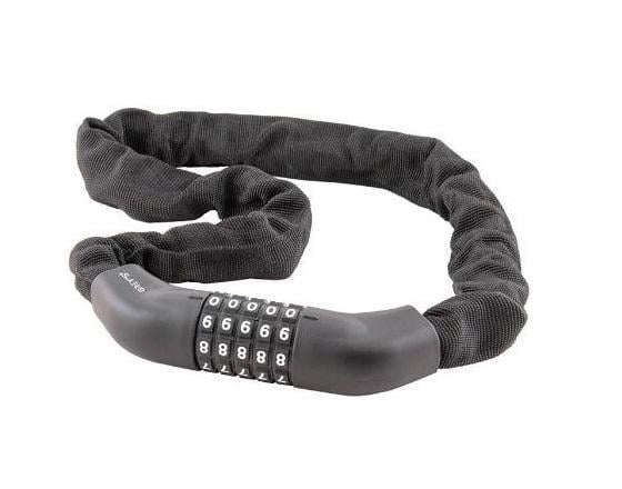 Велосипедный замок Grey's цепной кодовый (GR40610)