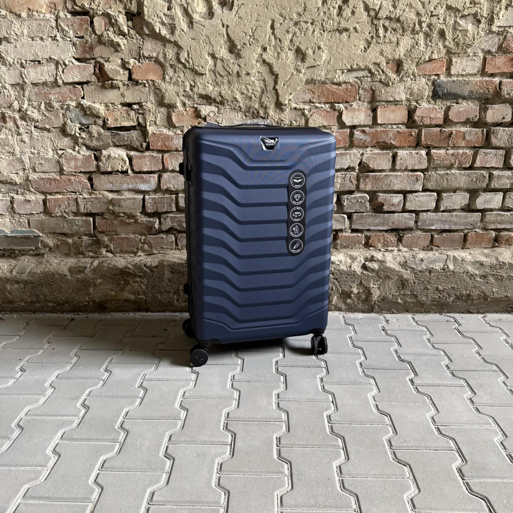 Чемодан Wings PEA01 дорожный L Синий (26557304) - фото 2 Чемодан Wings PEA01 дорожный L Синий (26557304) - фото 2
