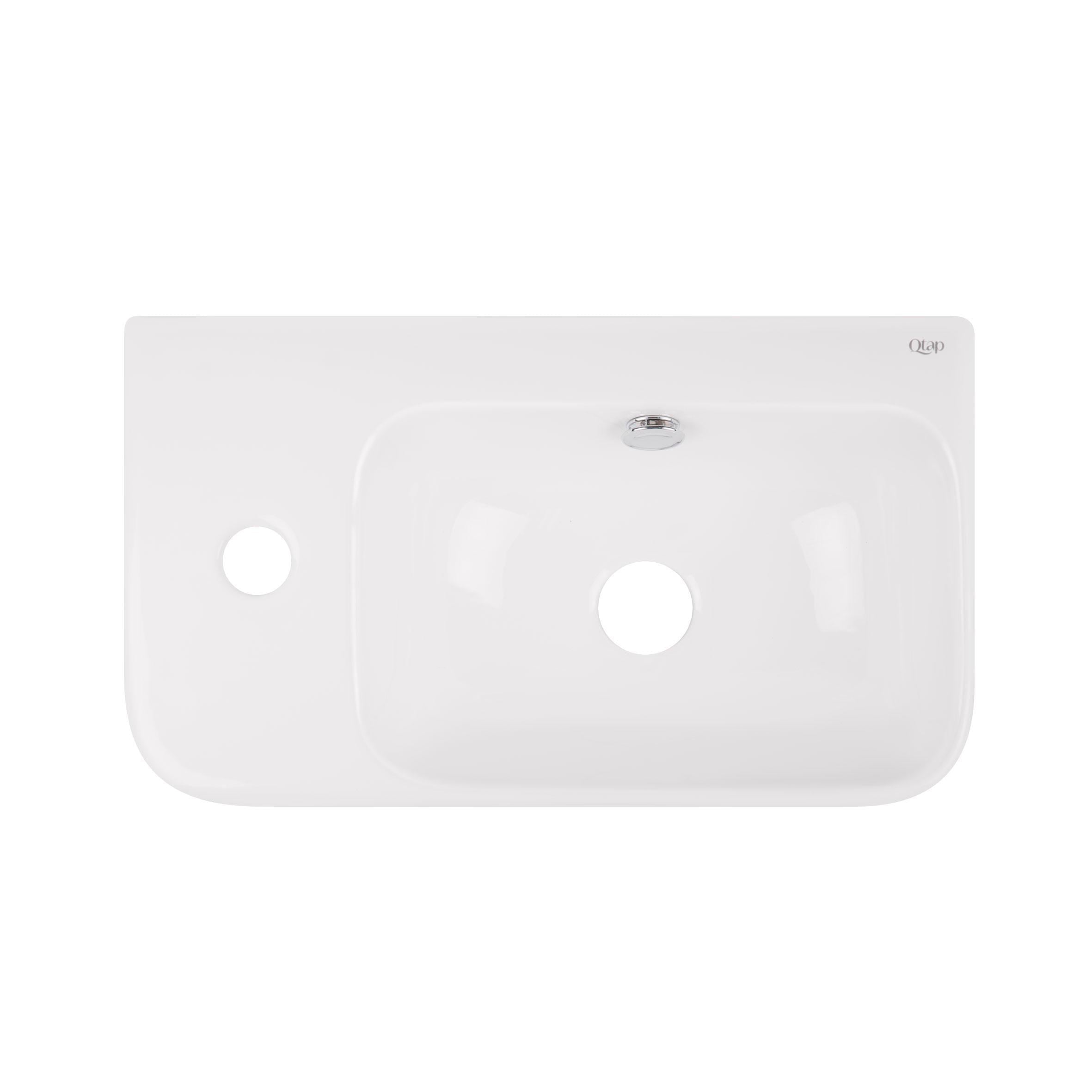 Раковина Q-tap Tern 450х250х158 мм White (QT1711H02RW)