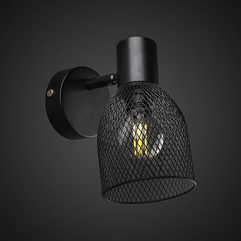 Бра настенное Light House DL-17323/1W   Черный