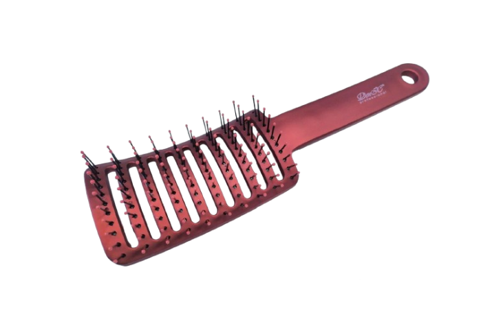 Расческа лопата карбон ДенІС professional ION Красный (1453071382)