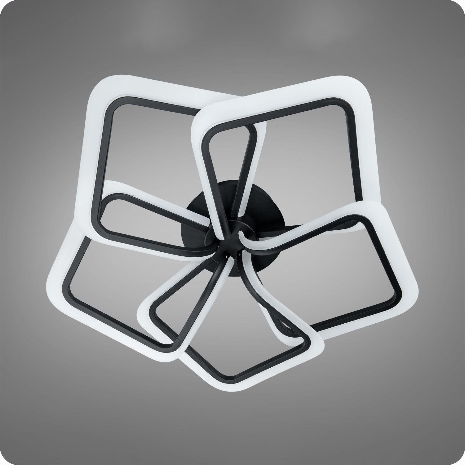 Люстра светодиодная 517 Dlight 85 Вт Черный (02125) Люстра светодиодная 517 Dlight 85 Вт Черный (02125)