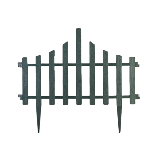Огорожа для газону Алеана Парканчик 4 секції Зелений (1756661315) Огорожа для газону Алеана Парканчик 4 секції Зелений (1756661315)
