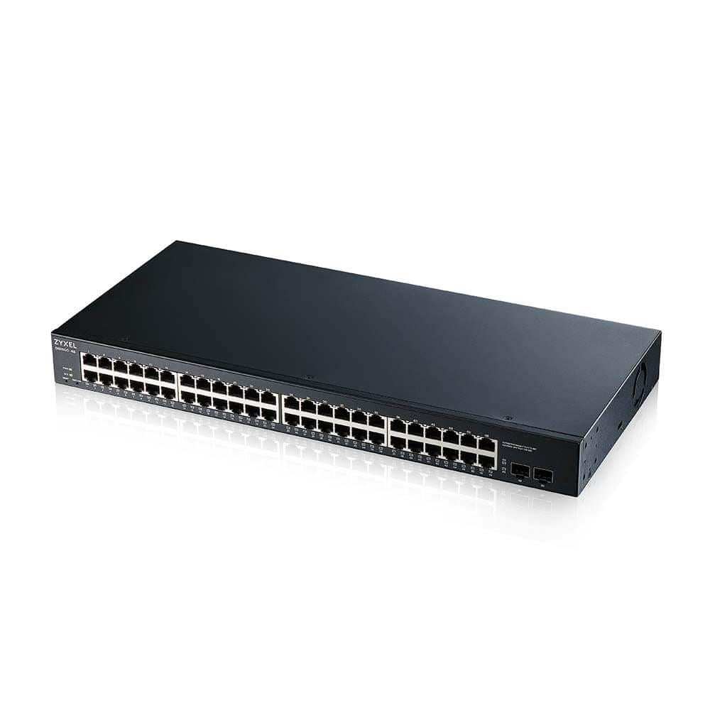 Коммутатор Zyxel GS1900-48 (GS1900-48-EU0102F) - фото 1 Коммутатор Zyxel GS1900-48 (GS1900-48-EU0102F) - фото 1