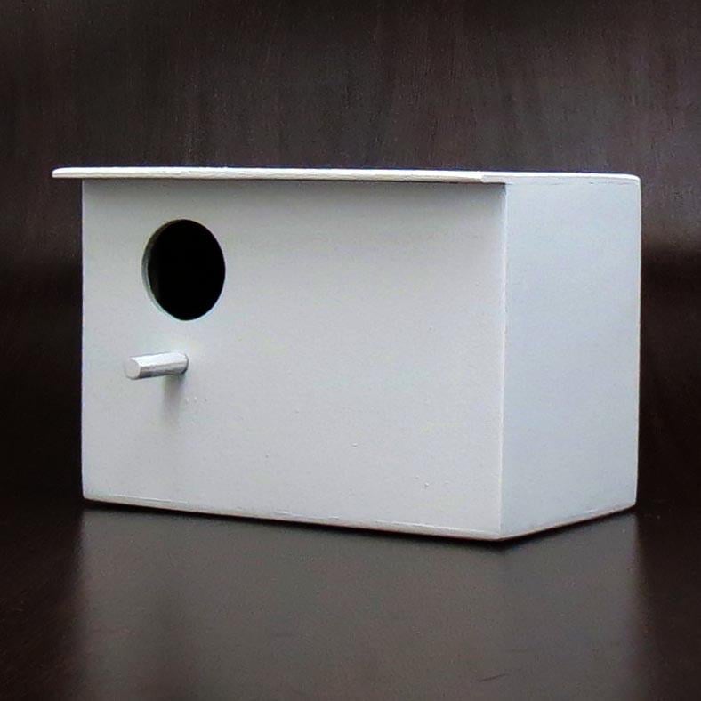 Шпаківня садова з дерева Чиж Зефір (СКВ-000620) Шпаківня садова з дерева Чиж Зефір (СКВ-000620)