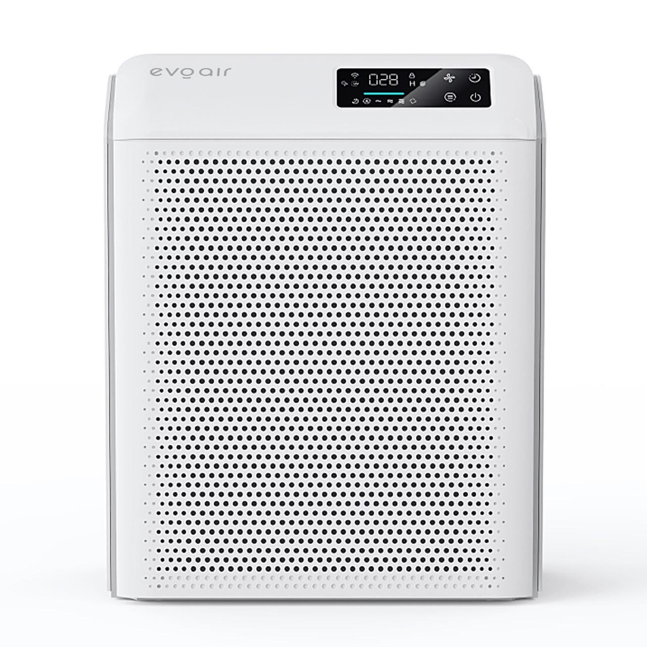 Очисник повітря Evoair HOMI P300 CADR 300 м3/год Wi-Fi 3-ступінчаста фільтрація True HEPA H13 + вугілля УФ-лампа іонізація
