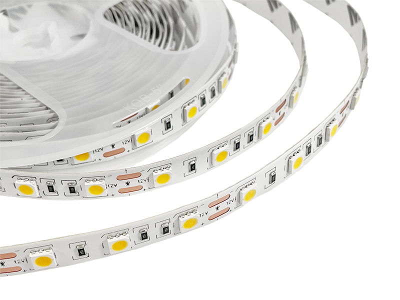 Светодиодная лента MTK SMD5050 60 LED 12 В IP20 2700-3500К 1 м (MTK-300WW5050-12) - фото 3