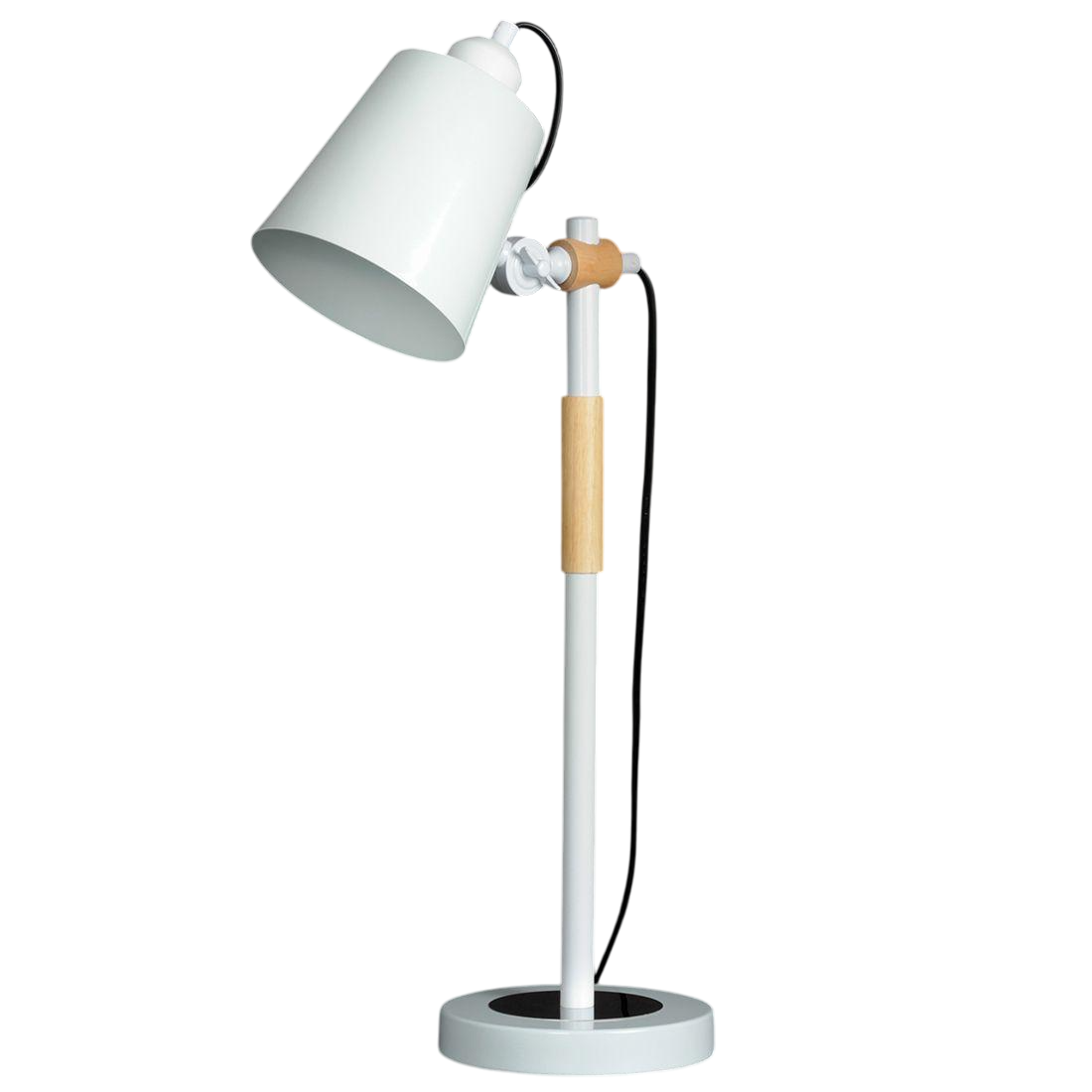 Настільна лампа Svet SWT-25110 WH Білий з деревом