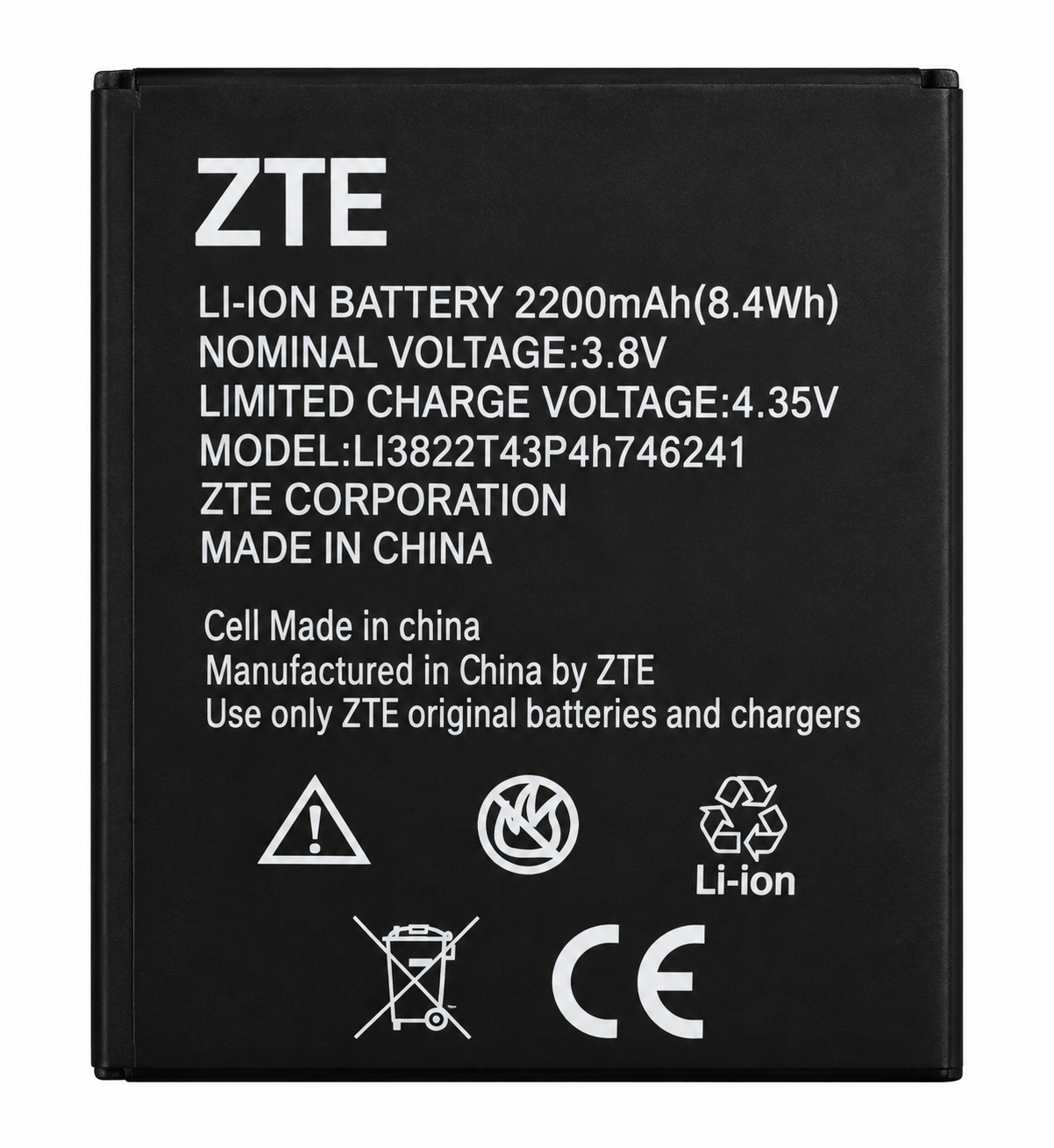 Аккумулятор Li3822T43P4H746241 для ZTE Blade A445/L4 Pro (29769782)