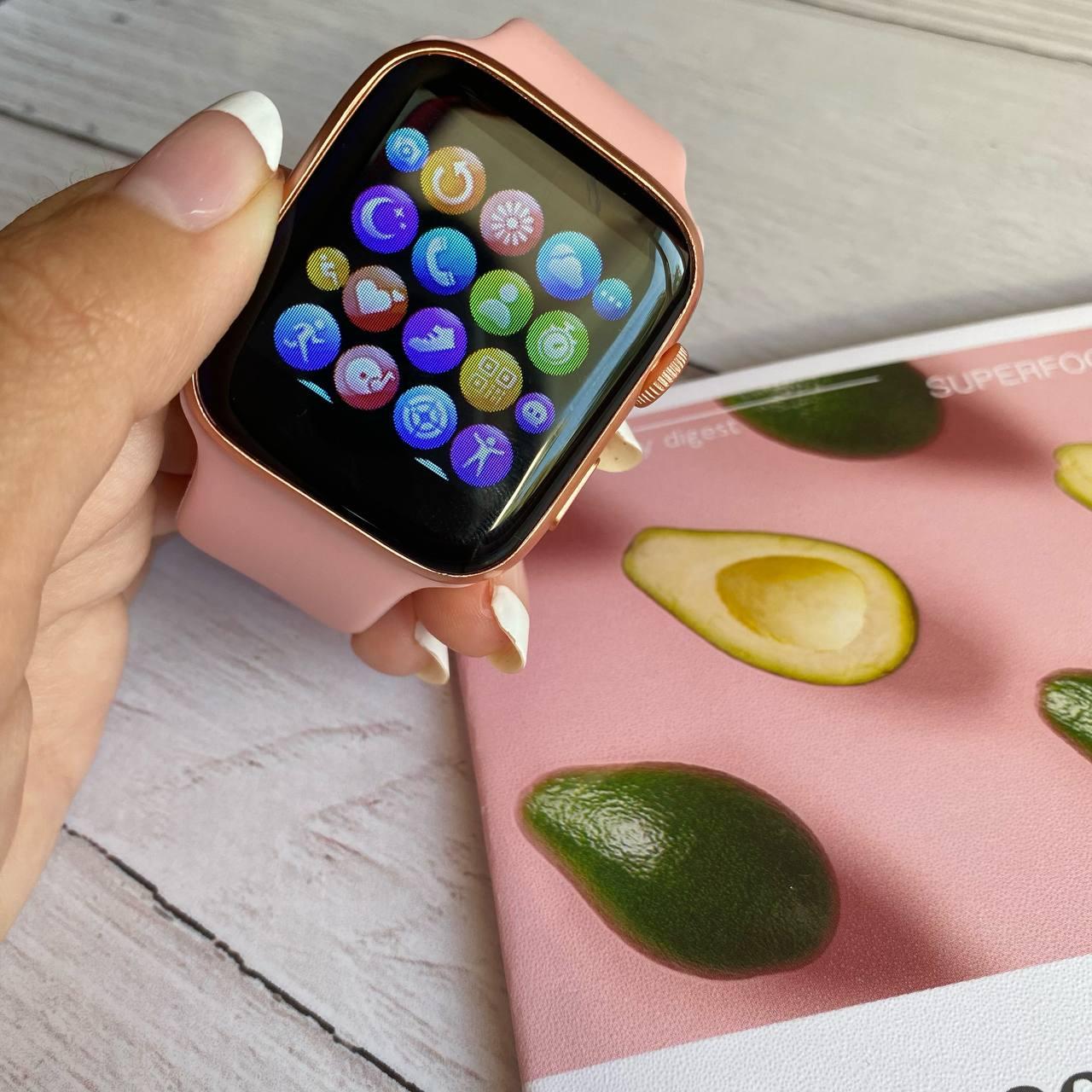 Смарт-часы X7 Smart watch Розовый (20961646) - фото 5