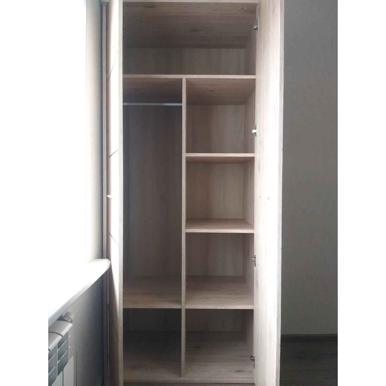 Шкаф распашной двухдверный Гербор Шанталь SZF2D Дуб санремо светлый (GRB-1430) - фото 3