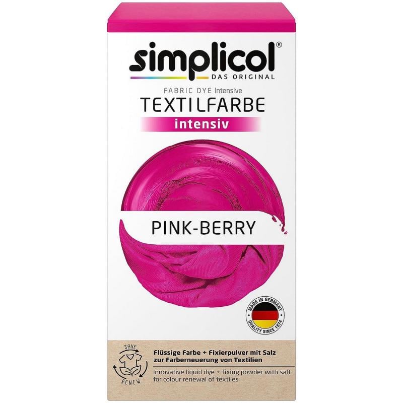 Фарба для одягу Simplicol Intensiv 150 мл/400 г Pink/Berry (99020137)