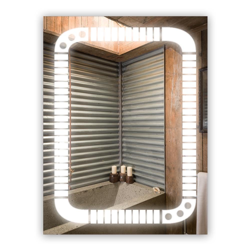 Зеркало с LED подсветкой 600х800 мм (SR-022)