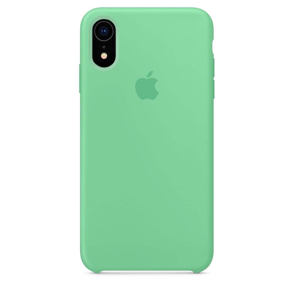 Чехол-накладка Apple Silicone Case for iPhone Xr, Spearmint (HC)