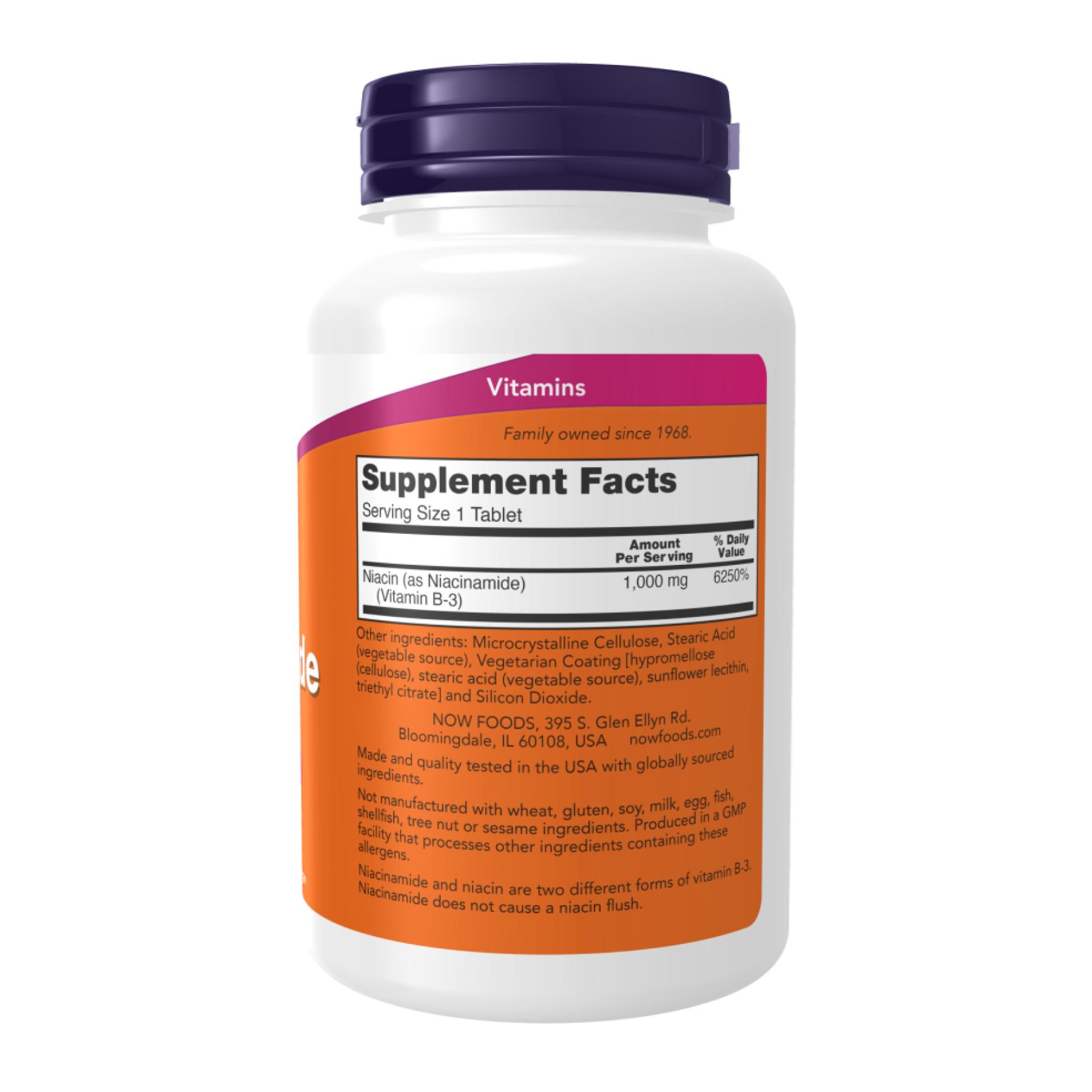 Натуральная добавка Niacinamide 1000 mg 90 tabs (2023-10-3276)