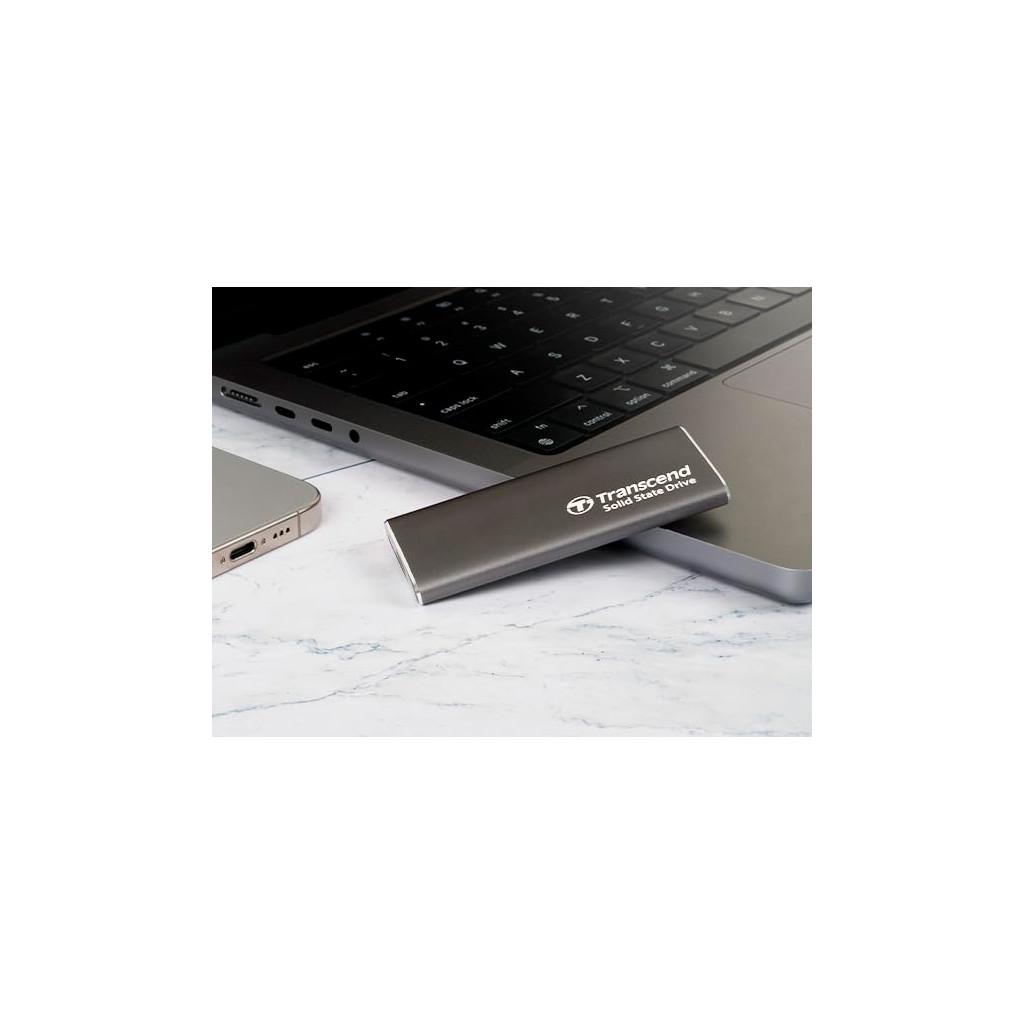 Накопитель SSD USB-C 1TB Transcend (TS1TESD265C) - фото 6 Накопитель SSD USB-C 1TB Transcend (TS1TESD265C) - фото 6