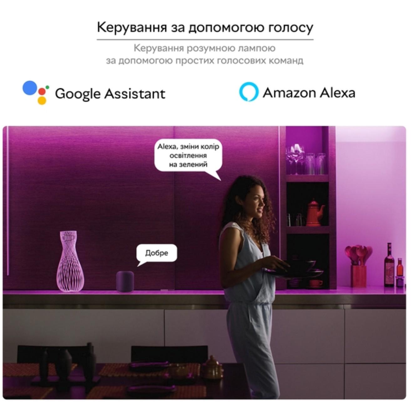 Розумний світильник вбудований Tuya Smart LED WiFi 2700-6500 K 6W Color/White (18966013) - фото 9