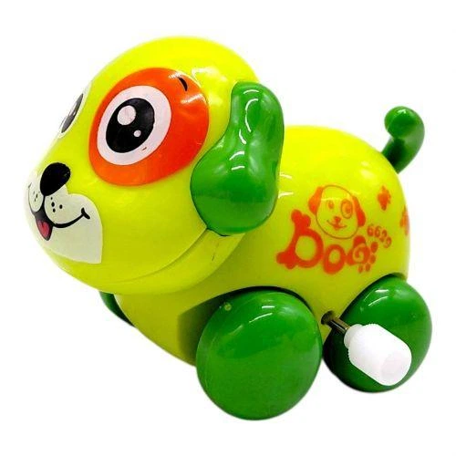 Игрушечная заводная собачка Bath Toys 0696A с подвижными элементами Зеленый (3178255407)