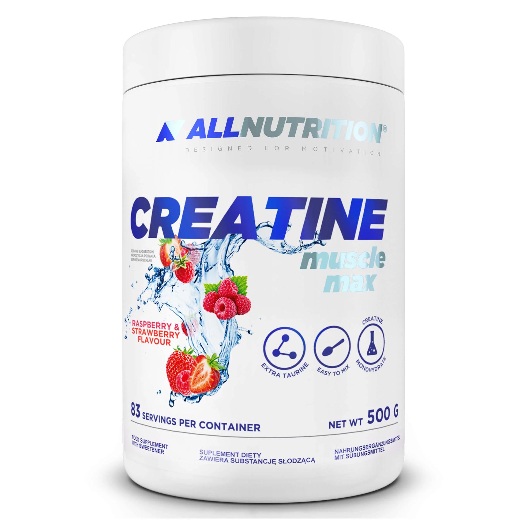 Креатин Creatine Muscle Max 500 г Raspberry Strawberry (100-21-7187446-20)