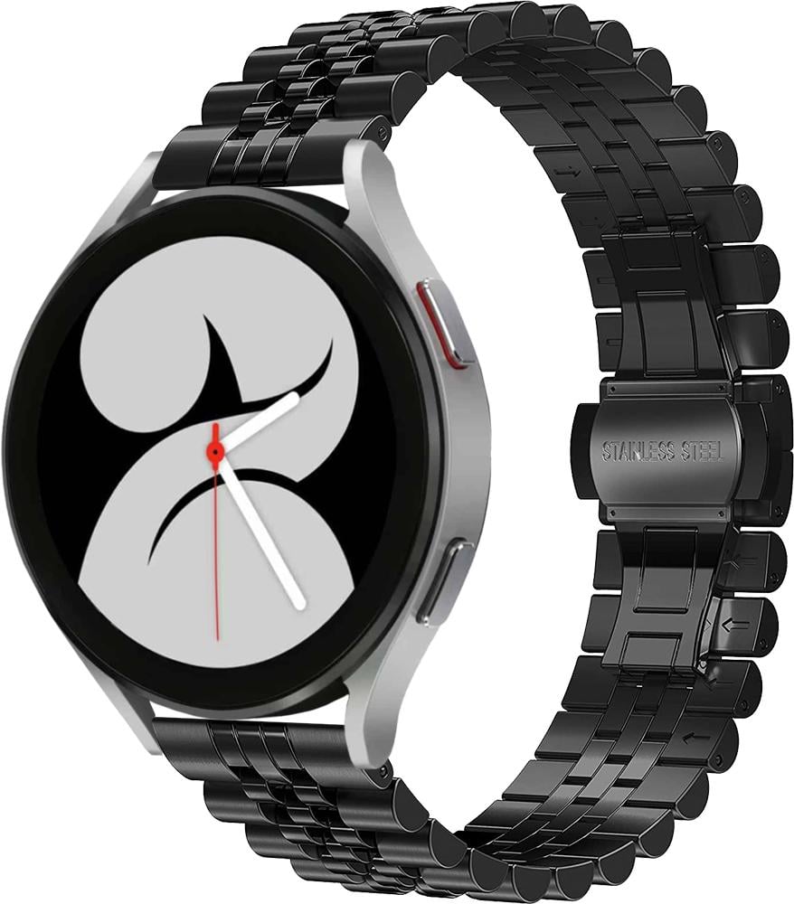 Браслет металлический Stech для Galaxy Watch 4 40 мм Black (26905-2B)