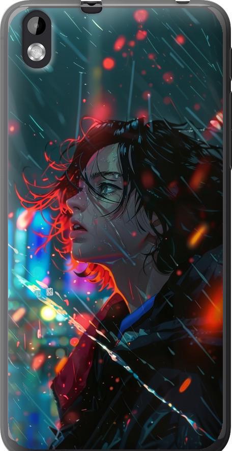 Чехол на HTC Desire 816 Ночные огни (6096u-169-42517)