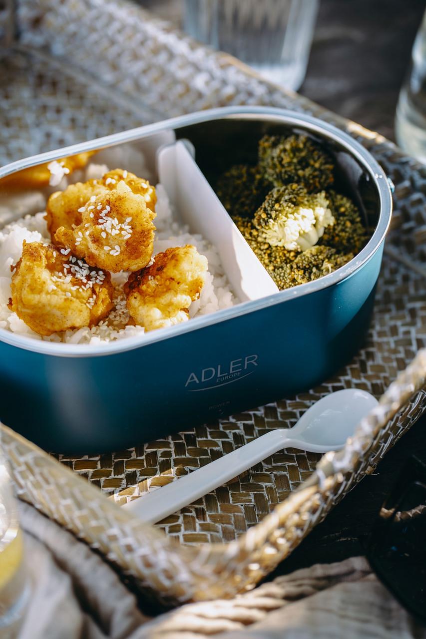 Ланч-бокс с подогревом Adler AD 4505 Blue - фото 10 Ланч-бокс с подогревом Adler AD 4505 Blue - фото 10