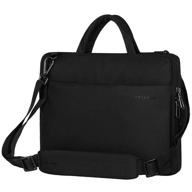 Сумка Tucano Darkolor для ноутбука 14" легкая и практичная молния Черный (622900)