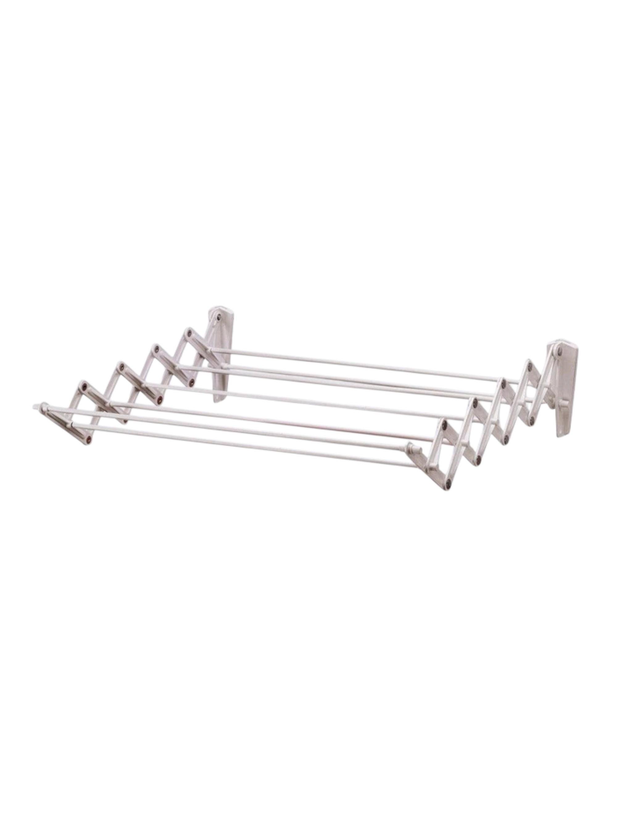 Настенная сушилка для полотенец Prima Nova 7 стержней металлическая 80 см Белый (147-46-25013)