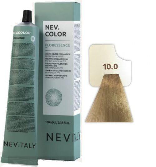 Фарба для волосся Nevitaly Floressence Color 10/0 без аміаку 100 мл