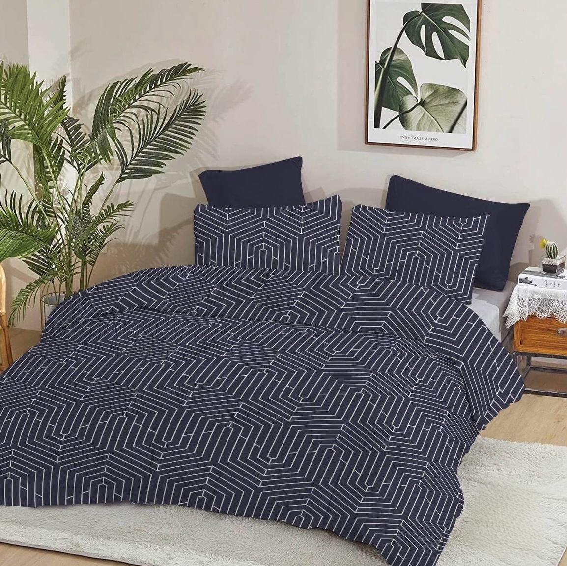 Комплект постільної білизни Vital Textile Голд Люкс бязь двоспальний 180x220 см (BL2-1064)