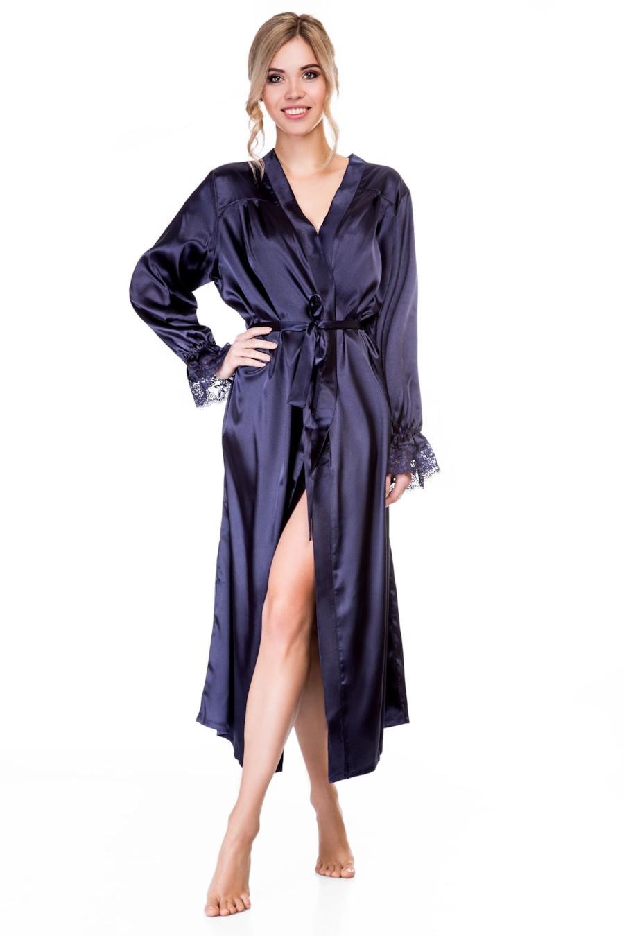 Халат Fleri р. 52 3XL Синий (49878)