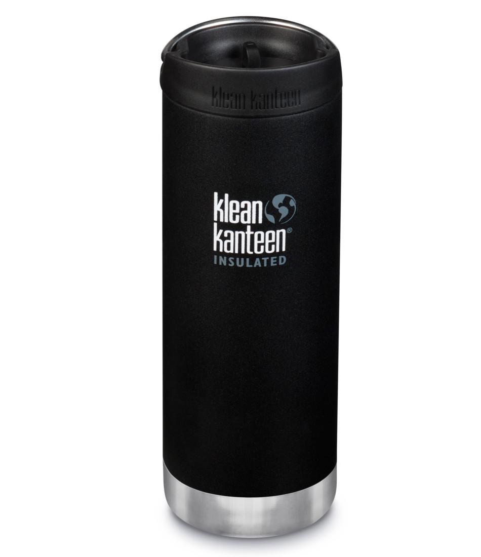 Термочашка Klean Kanteen TKWide Cafe Cap Shale 473 мл Black (53127)