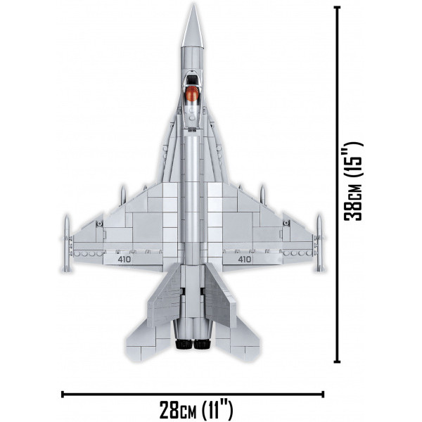 Конструктор Cobi Конструктор Топ Ган 2 Истребитель-бомбардировщик F/A-18E/F Супер Хорнет, 555 деталей (COBI-5804) - фото 6