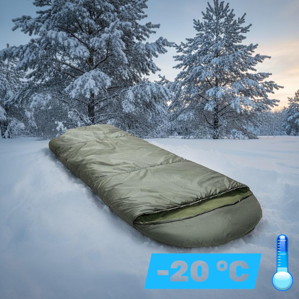 Спальний мішок до -20°C фліс 215х85 см (30387847) - фото 3