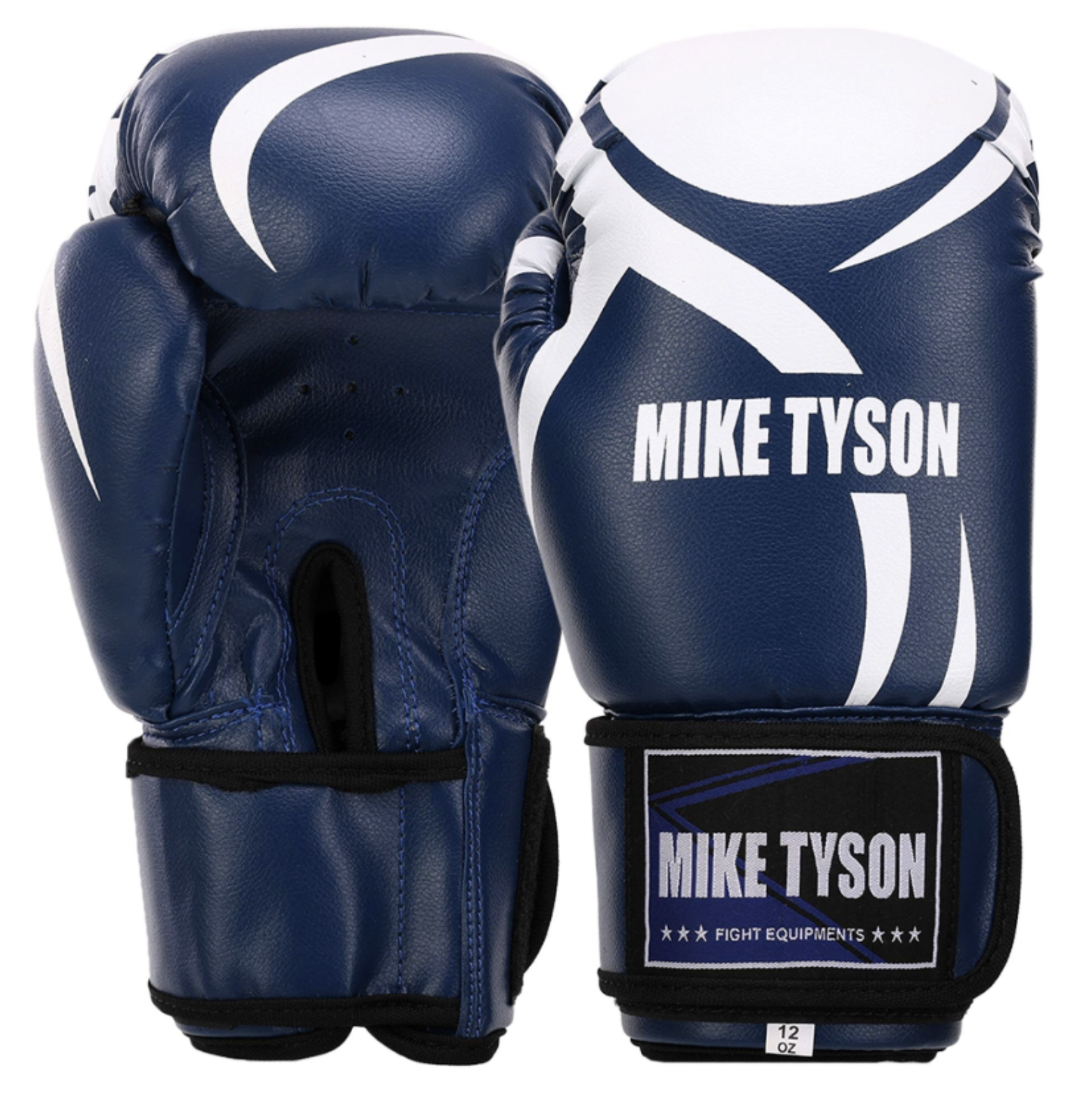 Боксерские перчатки PVC MIKE TYSON VL-4544 12 унций Синий (VL-4544_Синий_12_унции)
