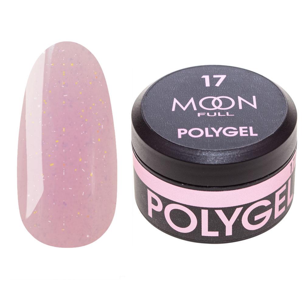 Полигель для наращивания Moon Full Poly Gel №17 15 мл