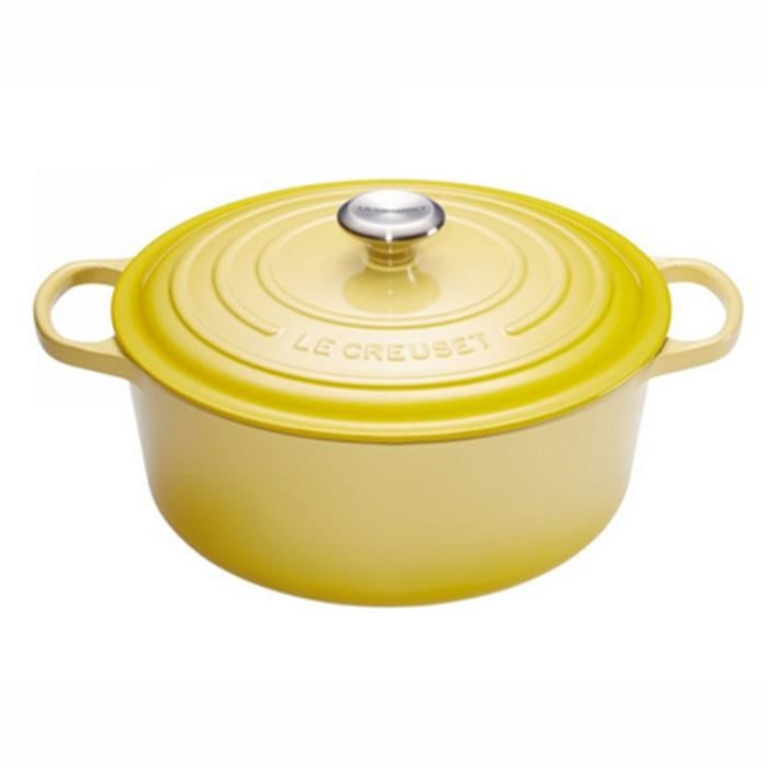 Кастрюля жаропрочная Le Creuset с крышкой 26 см 5,3 л Желтый