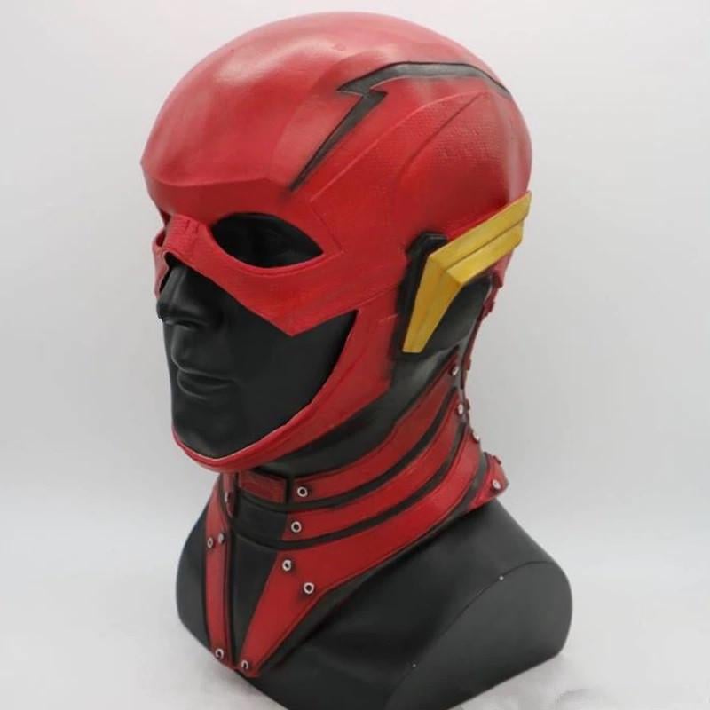 Маска для взрослых Флеш человек молния р. 52-68 (12400104) - фото 3 Маска для взрослых Флеш человек молния р. 52-68 (12400104) - фото 3