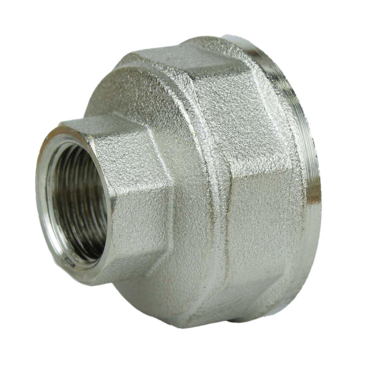 Муфта редукционная VA А0331А никелированная восьмигранная 1х1/2" (000025174)