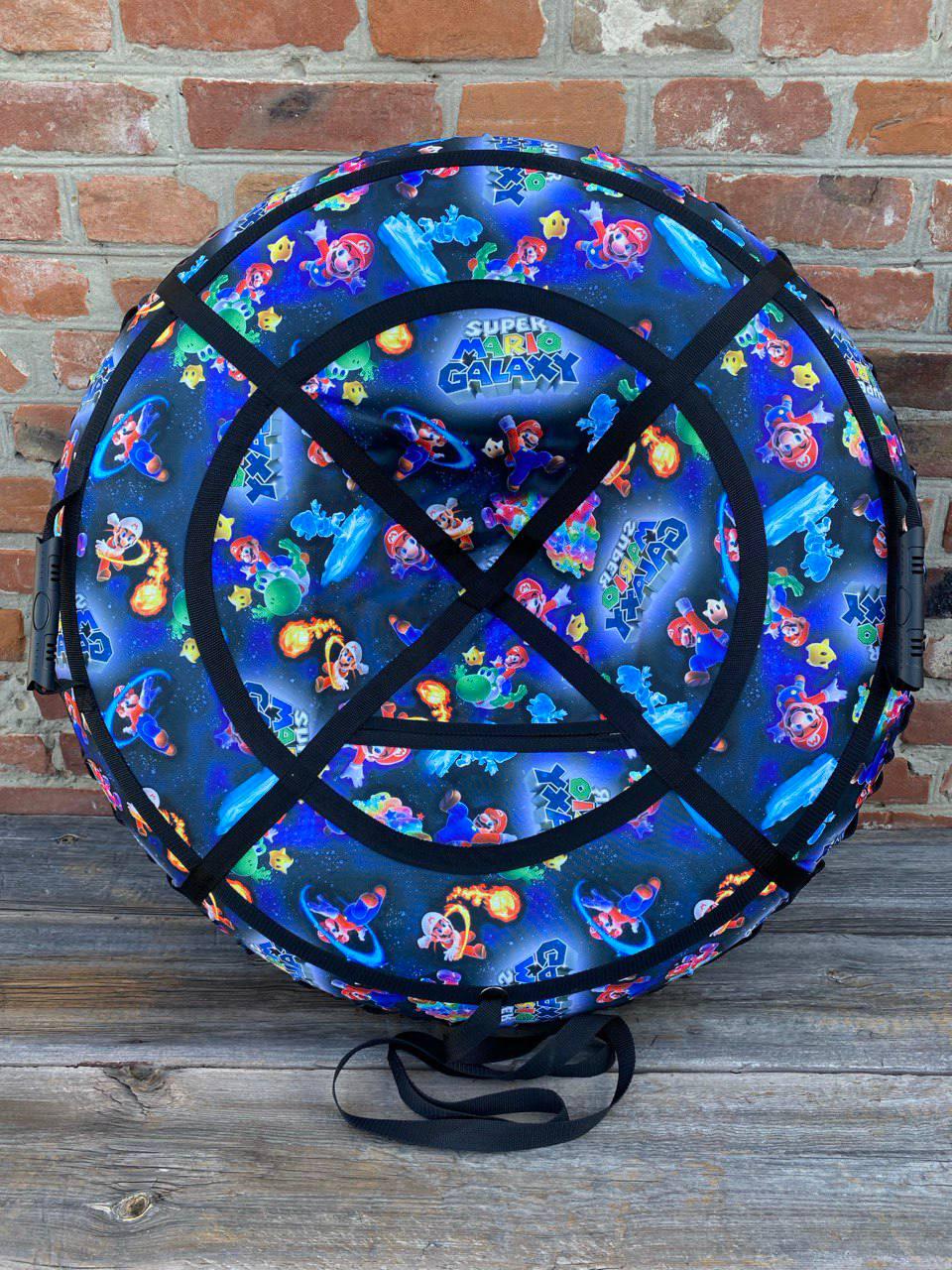 Тюбинг Люкс Super Mario-1.0 Galaxy с бананкой 120 см 15"