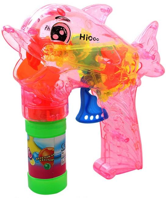 Пистолет для мыльных пузырей Happy Child Дельфинчик (2133526620)