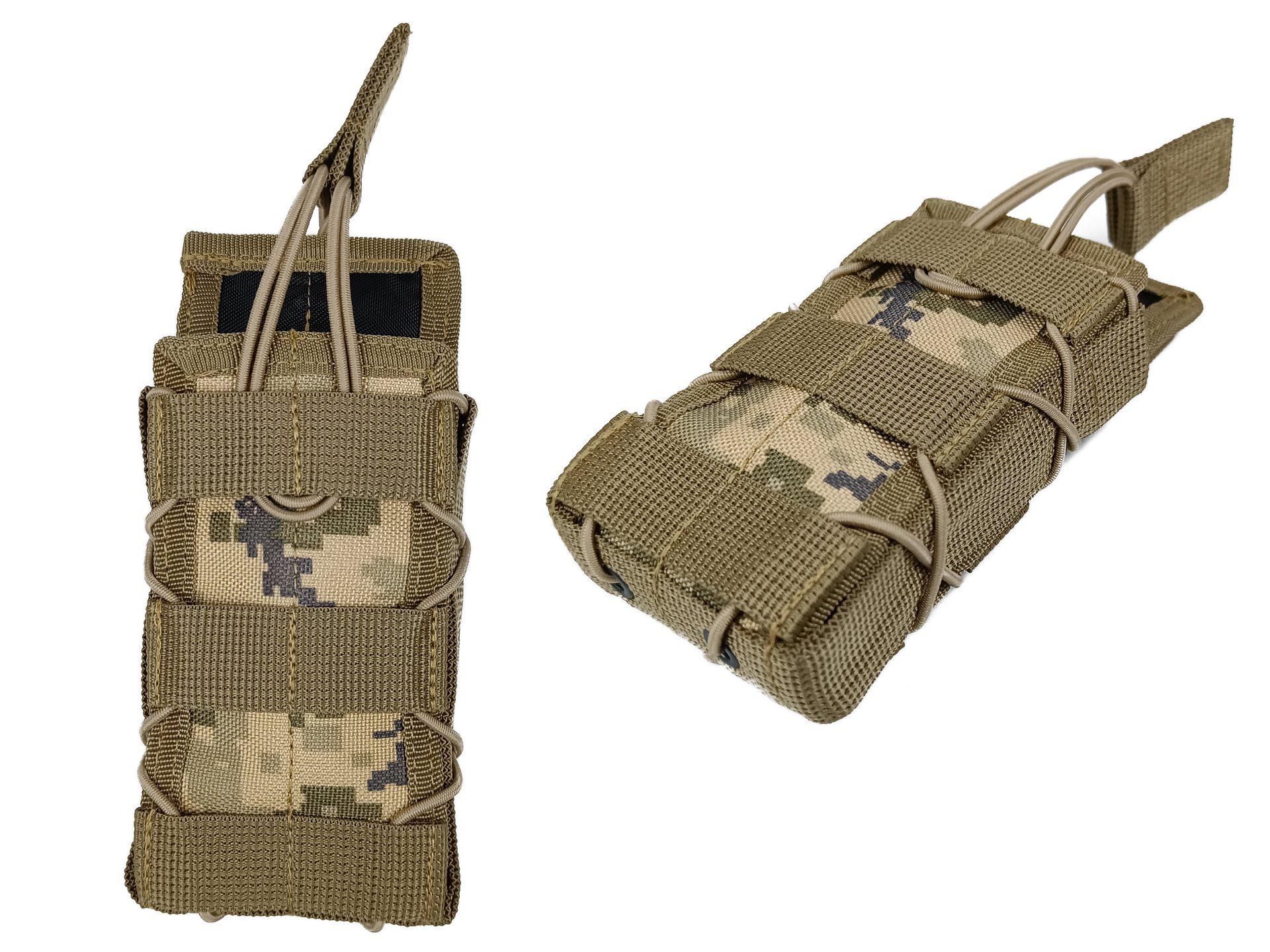 Подсумок под магазин одинарный АК/РПК MOLLE Пиксель ММ14 (РПС EFPAPX28) - фото 5 Подсумок под магазин одинарный АК/РПК MOLLE Пиксель ММ14 (РПС EFPAPX28) - фото 5