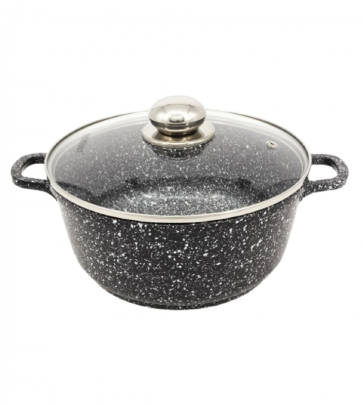 Каструля гранітна Styleberg з кришкою 1,4 л (ST-3018) - фото 1 Каструля гранітна Styleberg з кришкою 1,4 л (ST-3018) - фото 1