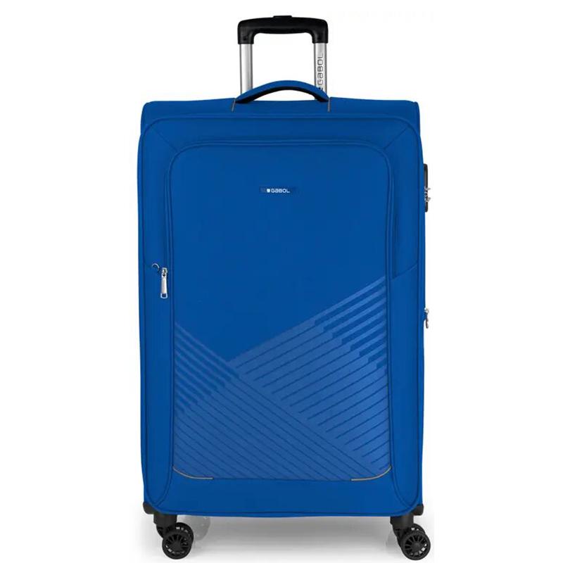 Чемодан на 4-х колесах Gabol Lisboa L 103 л Blue (930336)