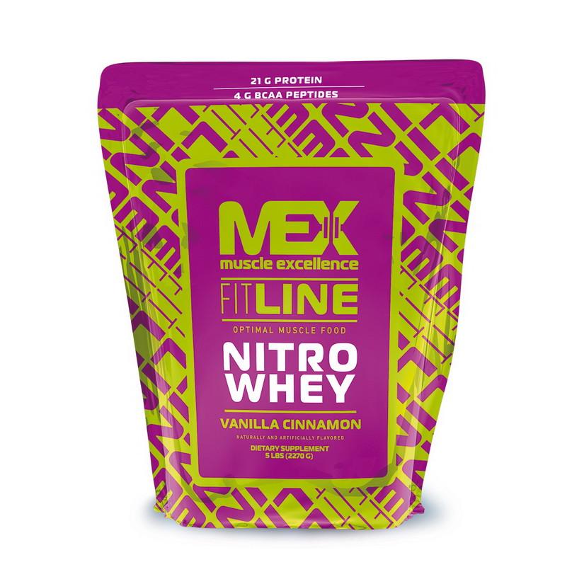 Протеин сывороточный Mex Nutrition Nitro Whey шоколад 2,27 кг (07979-01)
