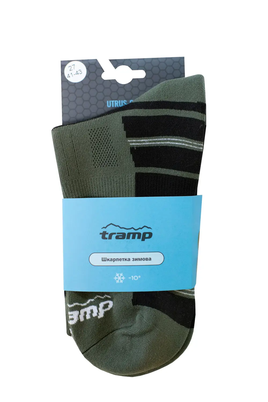 Шкарпетки зимові Tramp UTRUS-003-olive р. 38-40 - фото 7