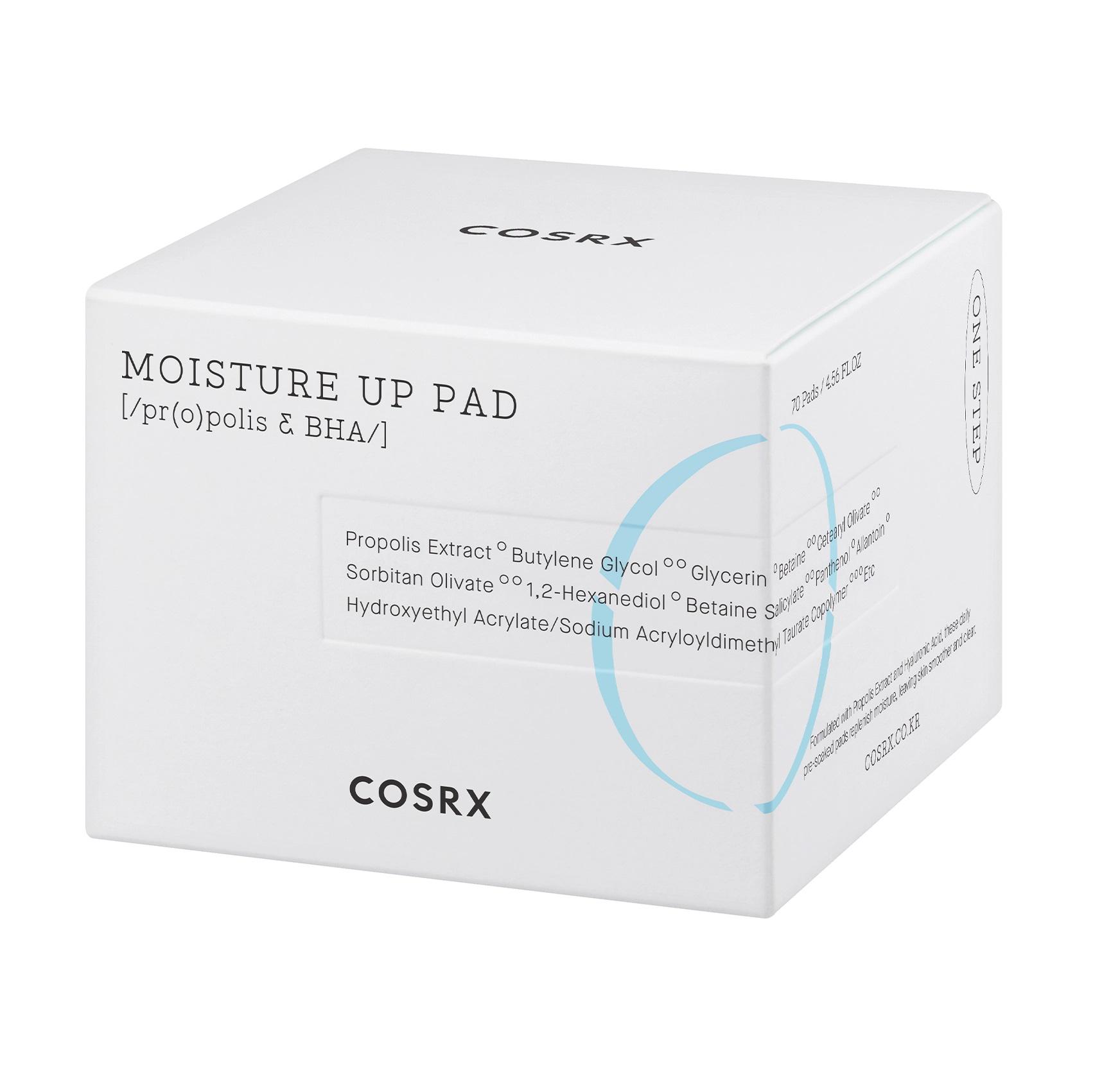 Диски для обличчя One Step Moisture Up Pads COSRX 70 шт (8809416470764) - фото 2 Диски для обличчя One Step Moisture Up Pads COSRX 70 шт (8809416470764) - фото 2